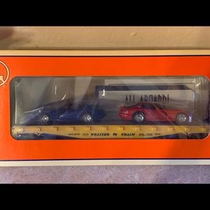 Lionel collectible flat car with Dodge Viper